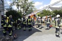 Dachstuhlbrand Koeln Poll Geislarerstr P385